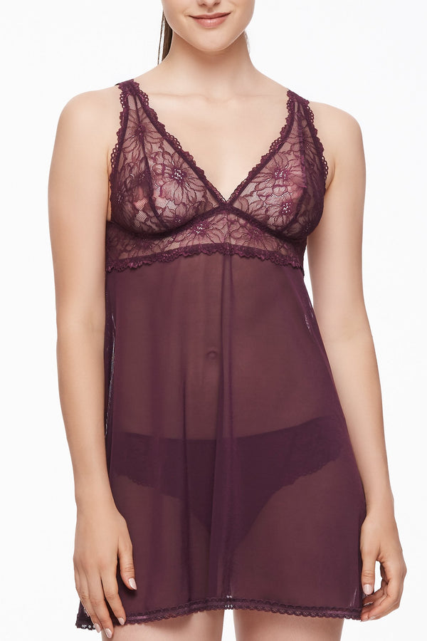 Fleurt With Me Babydoll Set